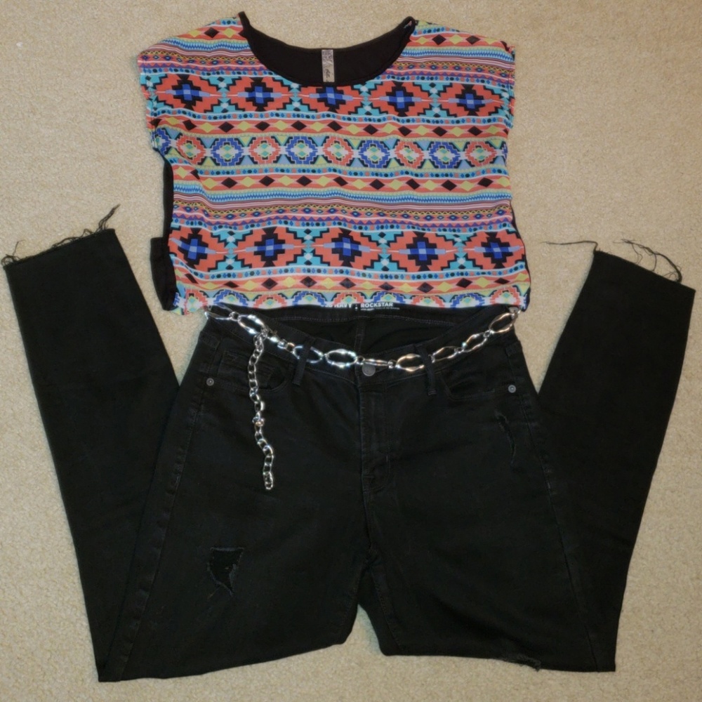 Rockstar Denim w/bonus top!